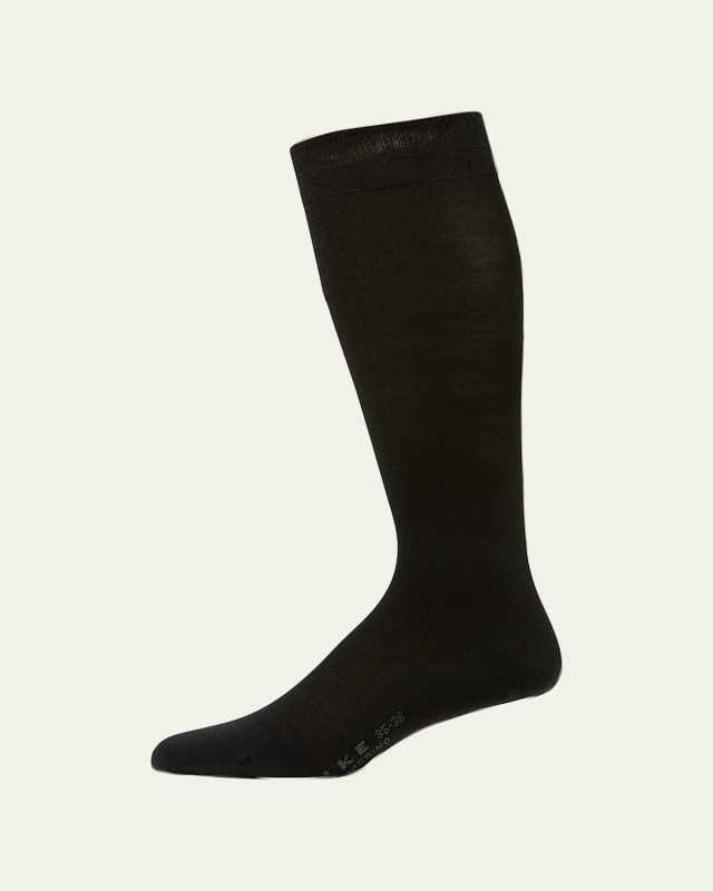 Wool-Blend Knee-High Socks